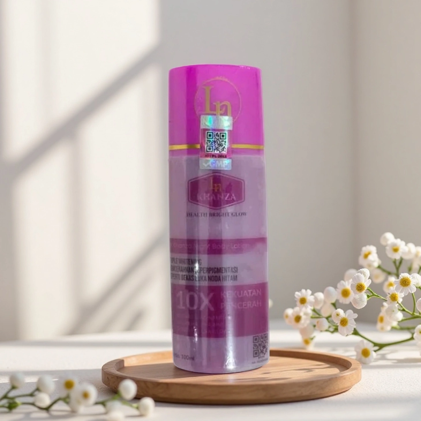 LN KHANZA Night Body Lotion Platinum (Ungu) II 100ml